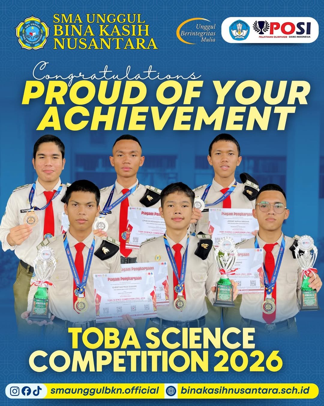 Prestasi Gemilang pada Toba Science Competition 2026