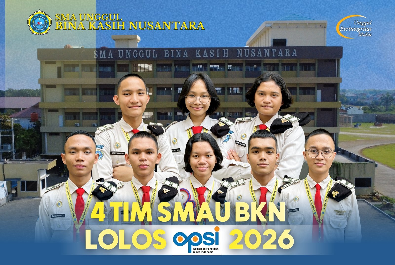 4 Tim SMAU BKN Lolos OPSI 2026